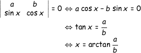 a\sin x+b\cos x\leq\sqrt{a^2+b^2}\sqrt{\sin^2x+\cos^2x}=\sqrt{a^2+b^2}