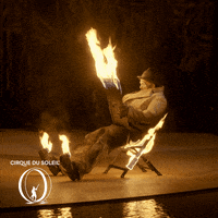 Everything Is Fine Burn GIF by Cirque du Soleil